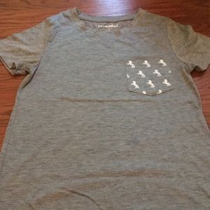 Unicorn pocket tee